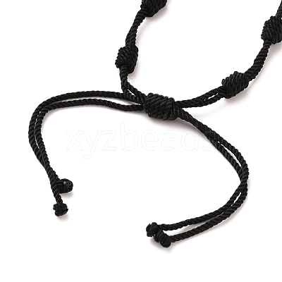 Adjustable Braided Nylon Cord Bracelet Making AJEW-JB00758-1