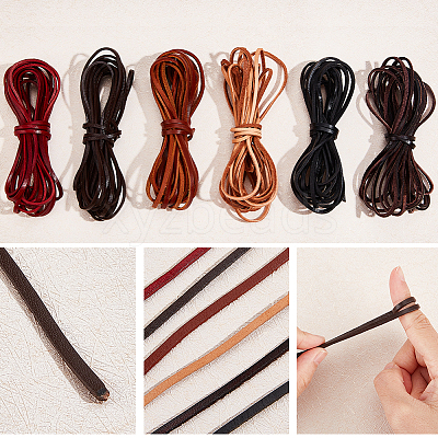 Cowhide Leather Cord WL-WH0008-05B-1
