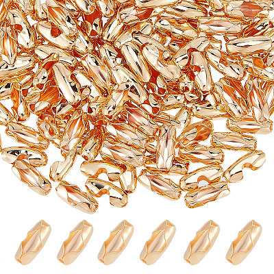 200Pcs Brass Ball Chain Connectors KK-BBC0004-70-1