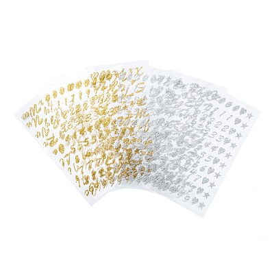 Glitter Paper Stickers DIY-NB0005-20-1