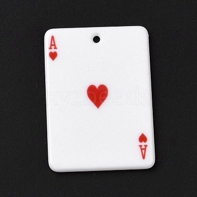Printed Acrylic Pendants OACR-D008-07G-1