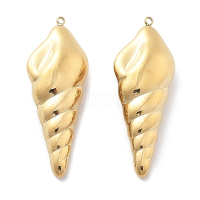 PVD Vacuum Plating 304 Stainless Steel Pendants STAS-R130-33G-1