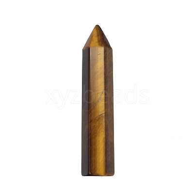 Point Tower Natural Tiger Eye Home Display Decoration PW-WG24364-04-1