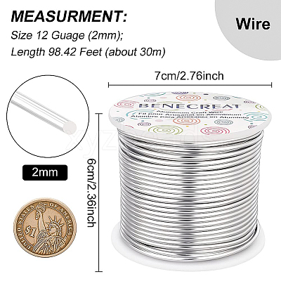 Round Aluminum Wire AW-BC0001-2mm-02-1