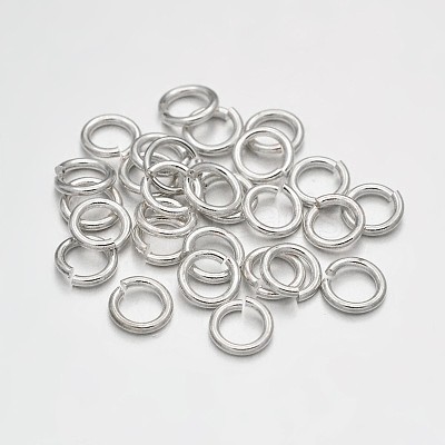 Brass Open Jump Rings X-KK-E647-17S-5mm-1