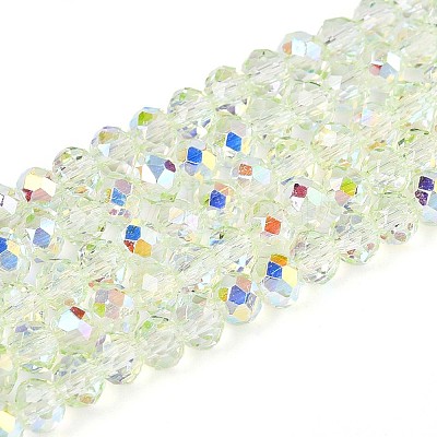 Transparent Glass Beads Strands LS-EGLA-N016-3mm-06-1