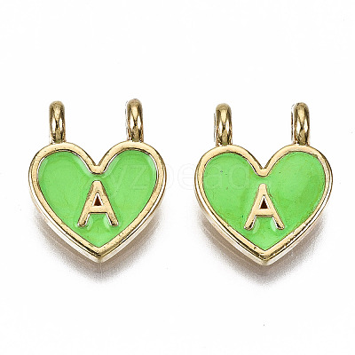 Alloy Enamel Charms X-ENAM-T012-02A-RS-1