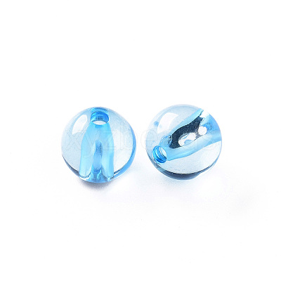 Transparent Acrylic Beads MACR-S370-A10mm-755-1
