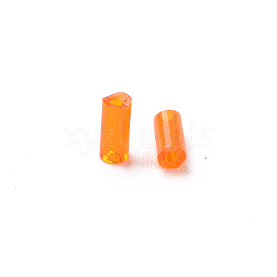 Transparent Glass Bugle Beads SEED-N005-001-C11-1