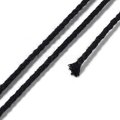 20M Polyester Braided Cord for Jewelry Making OCOR-G015-04A-04-1