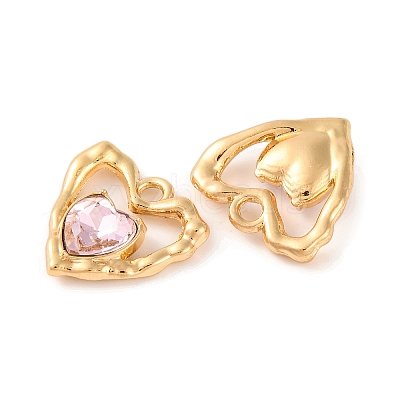 Alloy Crystal Rhinestone Pendants ALRI-M021-04F-1