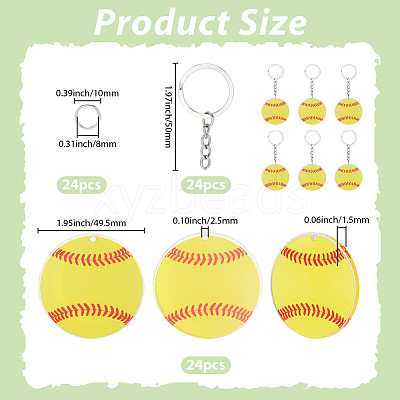DIY Keychain Making Kits DIY-SP0007-38A-1