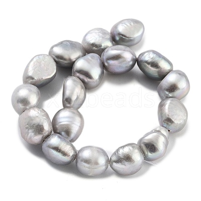 Dyed Natural Cultured Freshwater Pearl Beads Strands PEAR-P062-30C-1