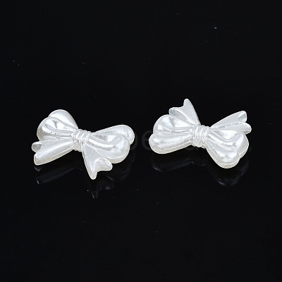 ABS Plastic Imitation Pearl Beads OACR-N008-131-1