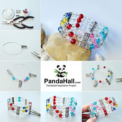 Spray Painted Crackle Glass Beads CCG-PH0002-12-1