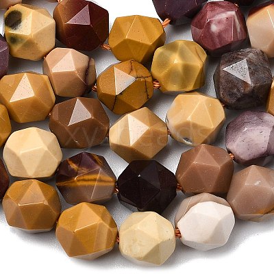 Natural Mookaite Beads Strands G-Z119-A07-02A-1