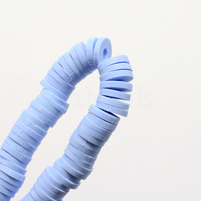 Handmade Polymer Clay Beads X-CLAY-R067-8.0mm-32-1