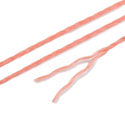 2-Ply Round Waxed Cotton Thread Cords YC-T004-01A-26-1