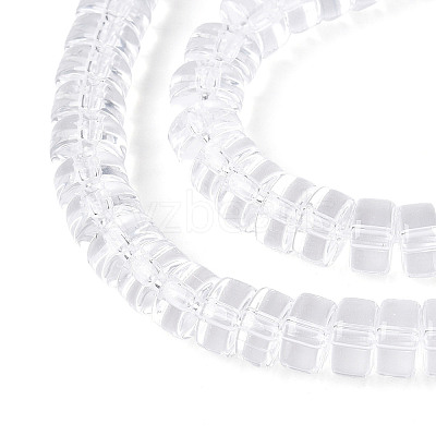 Transparent Glass Beads Strands LS-GLAA-N028-3x6mm-01-1