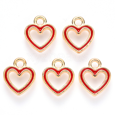 Alloy Enamel Charms ENAM-S121-040-1