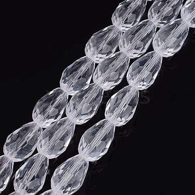 Glass Beads Strands GLAA-R024-15x10mm-12-1