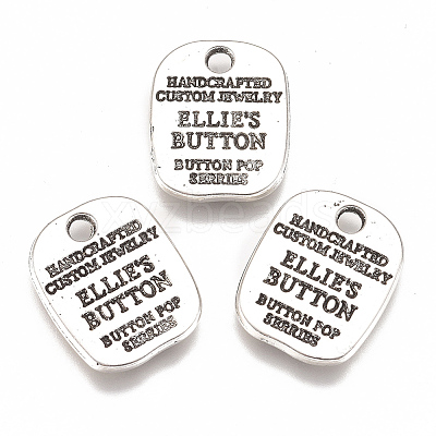 Alloy Quote Charms LS-PALLOY-F260-02AS-1
