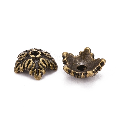 Tibetan Style Bead Caps X-TIBEB-A24621-AB-FF-1
