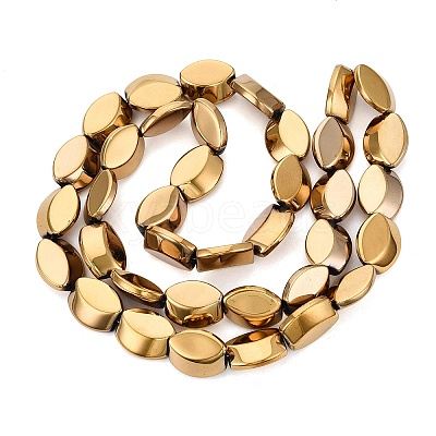 Electroplate Glass Beads Strands EGLA-Q134-02A-A02-1