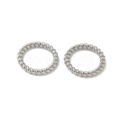 304 Stainless Steel Twisted Ring Linking Rings STAS-L300-005D-P-1