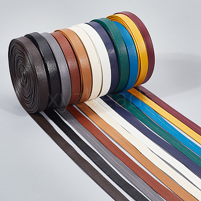 5M Folding PU Leather Flat Cord OCOR-WH20012-14B-09-1
