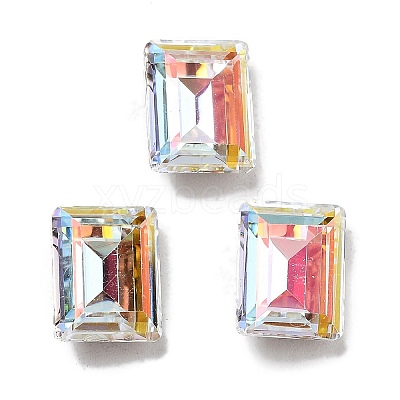 K9 Glass Rhinestone Cabochons GLAA-H034-05D-1