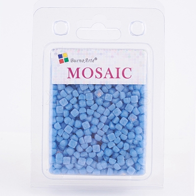 Glass Mosaic Tiles Cabochons GLAA-G072-04E-1