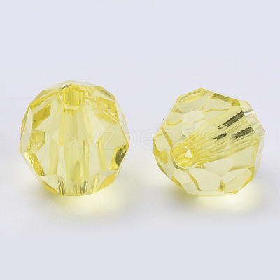 Transparent Acrylic Beads LS-TACR-Q257-10mm-V21-1