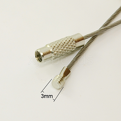 Steel Wire Bracelet Making X-TWIR-A001-5-1
