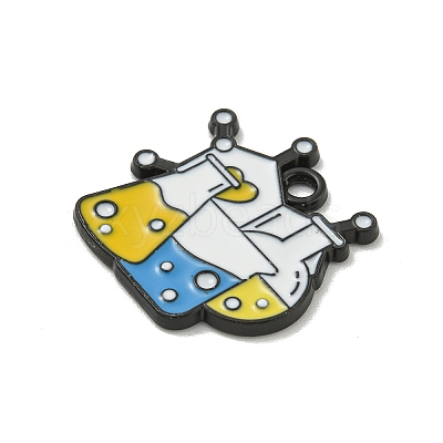 Chemistry Science Theme Alloy Enamel Pendants ENAM-I060-14D-1