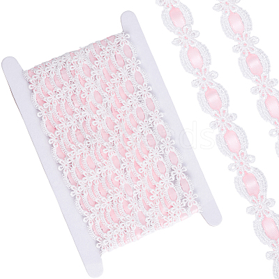 1Pc Polyester Lace Ribbon OCOR-GF0006-17-1