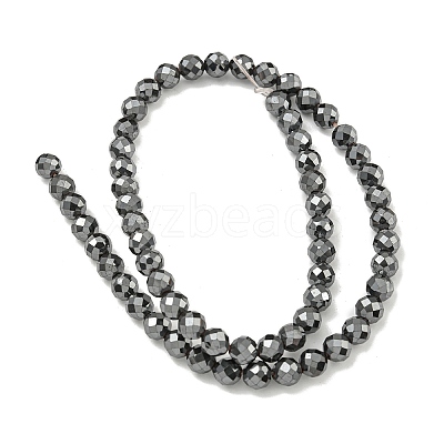 Non-magnetic Synthetic Hematite Beads Strands G-I365-16B-1