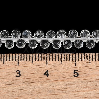 Natural Quartz Crystal Beads Strands GG-CBAB63F-A01-1
