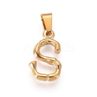 304 Stainless Steel Pendants X-STAS-F235-01G-S-1