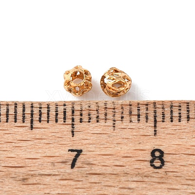 Brass Beads KK-C157-67G-1