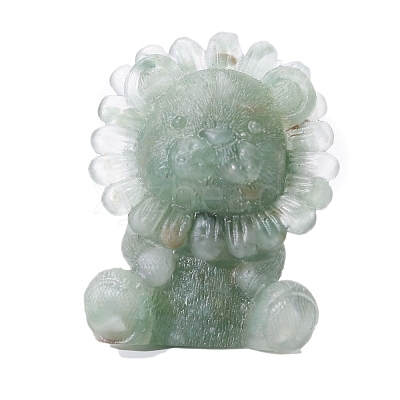 Resin Lion Display Decoration PW-WG73006-09-1