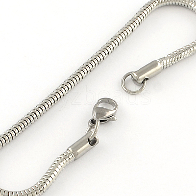 Tarnish Resistant 304 Stainless Steel European Style Bracelets for Jewelry Making LS-PPJ-R002-02-1