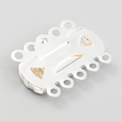 304 Stainless Steel Box Clasps STAS-H151-17S-1