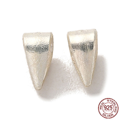 925 Sterling Silver Snap on Bails STER-K177-04A-S-1