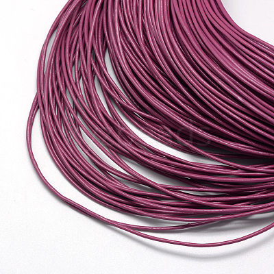 Spray Painted Cowhide Leather Cords WL-R001-2.0mm-19-1