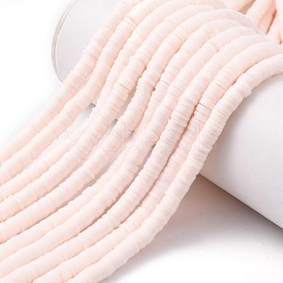 Handmade Polymer Clay Beads X-CLAY-R067-6.0mm-16-1