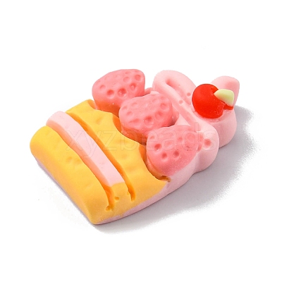 Opaque Resin Imitation Food Decoden Cabochons RESI-R436-05B-1