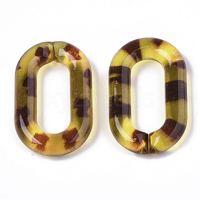 Transparent Acrylic Linking Rings OACR-S036-006B-A02-1