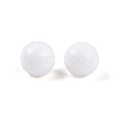 Opaque Solid Color Glass Beads X1-GLAA-N007-4mm-A01-1