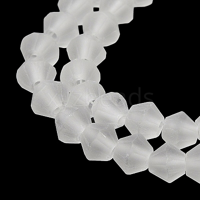 Imitate Austrian Crystal Frosted Glass Beads Strands LS-GLAA-F029-TM3mm-B13-1